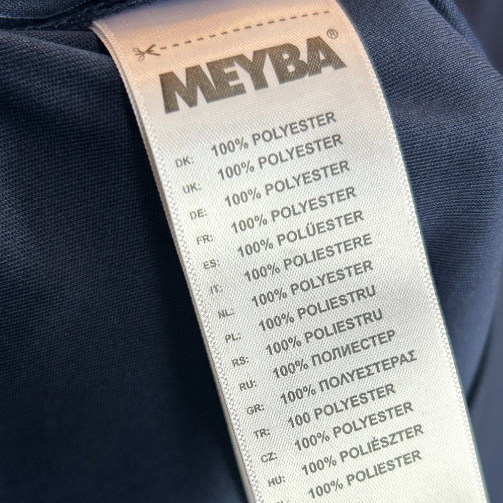 Meyba Soccer Jersey Men's Medium Blue/White‎ FIFA World Cup Thin Cool - Picture 8 of 9